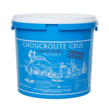 Choucroute crue Pfleger "LA FIL D'OR" fabrication artisanale en seau de 10kg