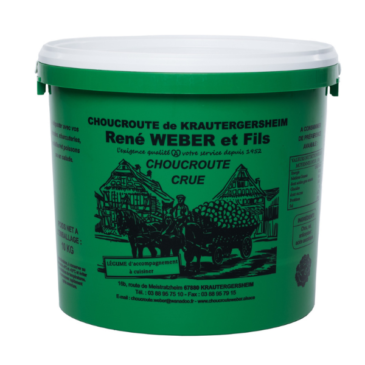 Choucroute crue en seau de 10kg