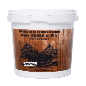 Choucroute crue en seau de 2,5kg