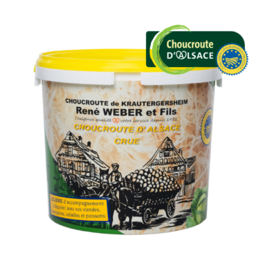 Choucroute d'Alsace IGP crue en seau de 10kg