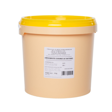 Choucroute cuisinée au naturel en seau de 10kg