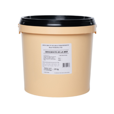 Choucroute de la mer cuisinée aux algues en seau de 10kg