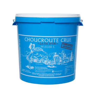 Choucroute crue Pfleger "LA FIL D'OR" fabrication artisanale en seau de 18kg