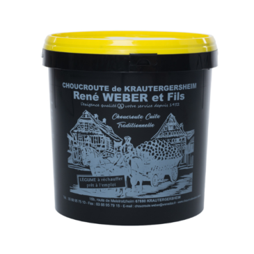 Choucroute cuisinée Traditionnelle en seau de 11kg
